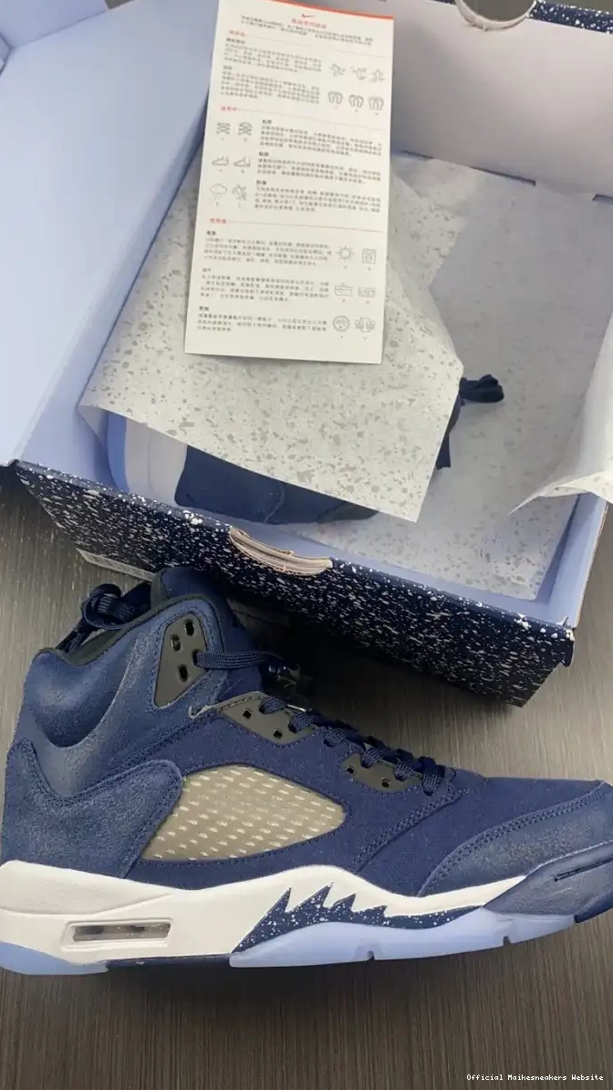Official Maikesneakers Georgetown Air Jordan FD6812-400 5 0604